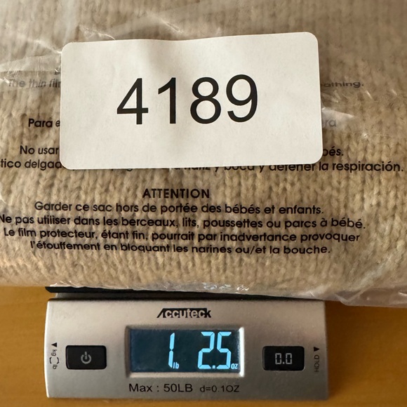 Cable Knit Sweater Dress Medium Soft Girl Fisherman Cozy Chic Neutral Scandi - Picture 7 of 7